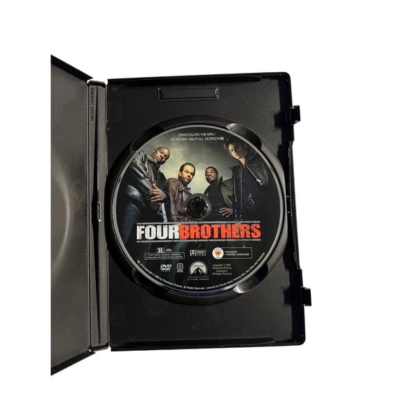 Four Brothers 2005 DVD Action Crime Drama Mark Wahlberg Tyrese Gibson Pre-Owned - Picture 3 of 4
